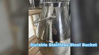 ถังรีดนมสแตนเลส 20-98L เกรดอาหาร