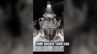 กระป๋องขนย้ายนมสแตนเลส/ถังนม