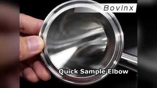 ข้องอที่ถูกสุขลักษณะสำหรับการสุ่มตัวอย่าง