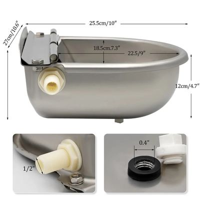 ราคาดี อุปกรณ์สํารองเครื่องนมเหล็กไร้ขัดเหล็ก วัวเครื่องดื่มอัตโนมัติ ออนไลน์