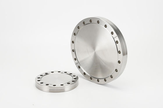 คุณภาพ Ultra High  KF Vacuum Fittings Flange Nonrotatable Conflate Blank Blind Flange โรงงาน