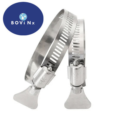 ราคาดี Hydraulic 304 Stainless Steel Pipe Fittings Double Plastic Metal Heavy Duty ออนไลน์