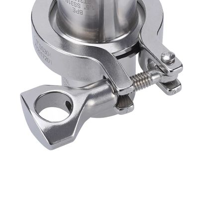 ราคาดี SS316L Pipe Fitting Connector 1.5 Inch Quick Installation BPE Tri Clamp Ferrule Pipe Fitting ออนไลน์