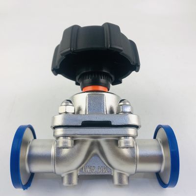 ราคาดี DN10 1/2 Inch Manual Diaphragm Valve PC Hand Wheel ออนไลน์